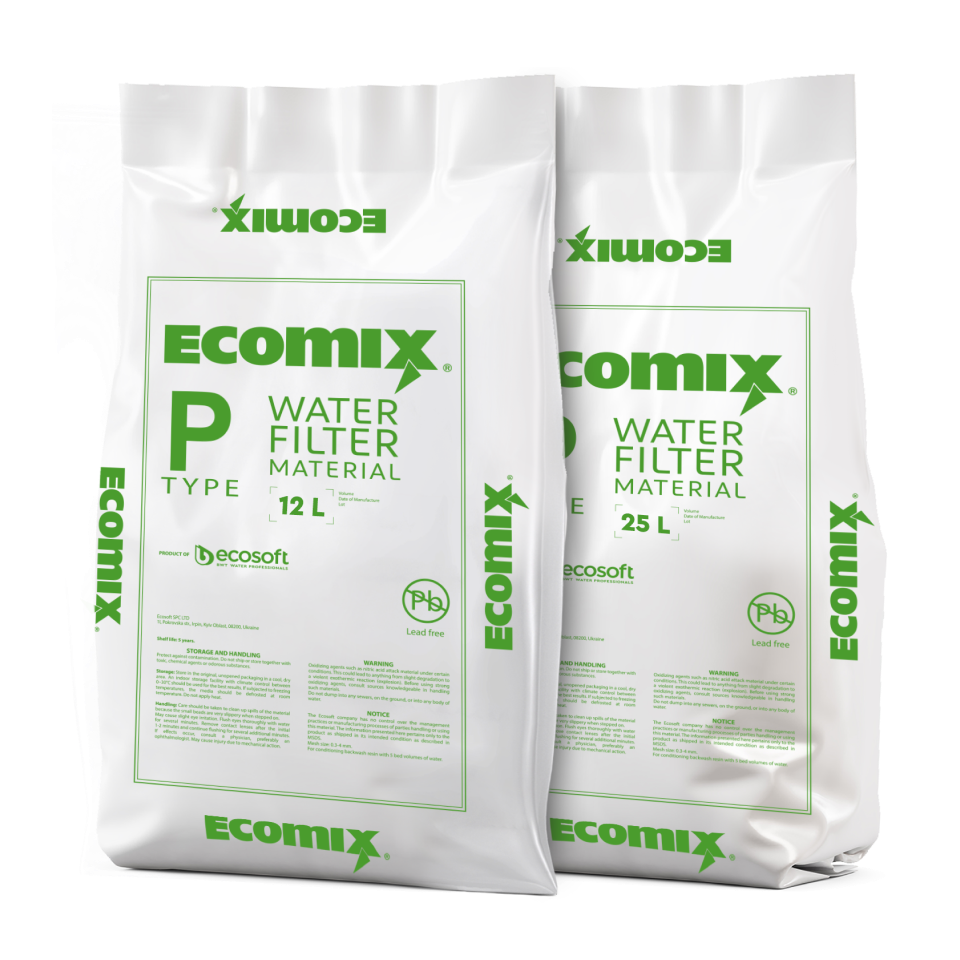 ECOMIX® P 2 zakken 12L/25L