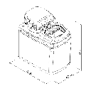 AQMOS LESS-10 Waterontharder afmetingen